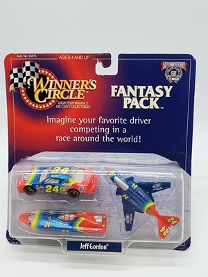 Jeff  Gordon #24 Fantasy Pack 1/64 car, boat & airplane by winners circle