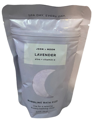 Joon X Moon Lavender Bubble Bath Fizz W/ Aloe & Vitamin E 5.5 Oz