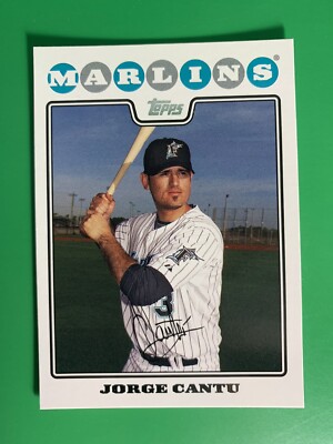 2008 Topps Jorge Cantu #388 Florida Marlins
