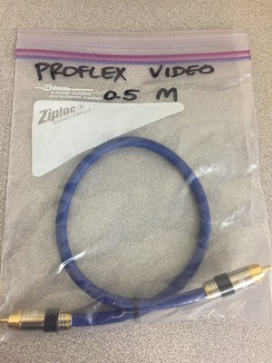 Proflex by Pro Connect High Performance Audio/Video Cables .5M