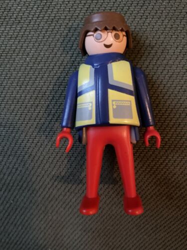 Very Rare 1974 vintage playmobil geobra figure EX.DI Blue Very Rare 1974 vintage playmobil geobra figure EX.DI Blue