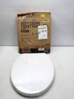 Zuvo WC-Sitz mit Absenkautomatik O-Form, Schnellverschluss