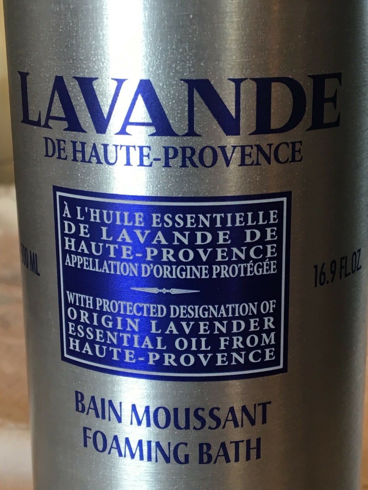 LAVANDE DE HAUTE-PROVENCE-Foaming Bubble Bath- L'OCCITANE - 16.9 oz Large Bottle