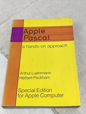 Apple Pascal A Hands On Approach by Arthur Luehrmann - Vintage Computing 