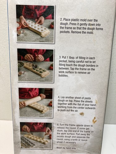 Bellemain 2 Stage 2 Direction RAVIOLI Maker - Makes 12