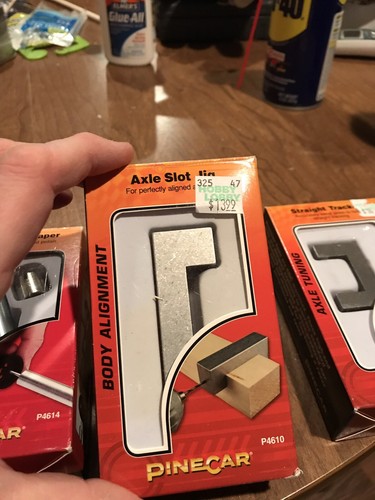 Pinewood Derby Car Tool Lot