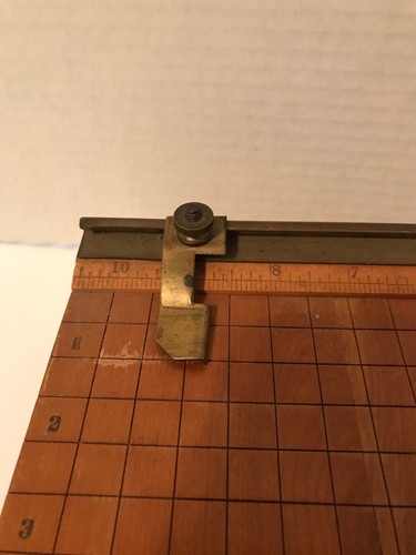 Vintage Ingento Paper Cutter No 3  10” X 10” With 12” Blade