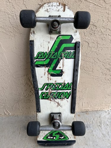 Vintage 80s Santa Cruz OG Skateboard Skate Independent III