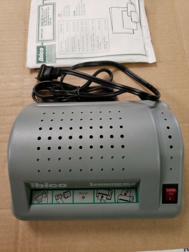 Ibico HL-4 Small Laminator Home/Office/School-New Old Stock-Free Shipping.