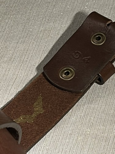 Pre-owned Handmade Robins Jean, Hand Made Leather Belt W/ Gold Swarovski 100% Hand Made In Italy