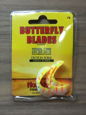 Northland Fishing Tackle - Butterfly Blade - Size #2 - Various Colors Available