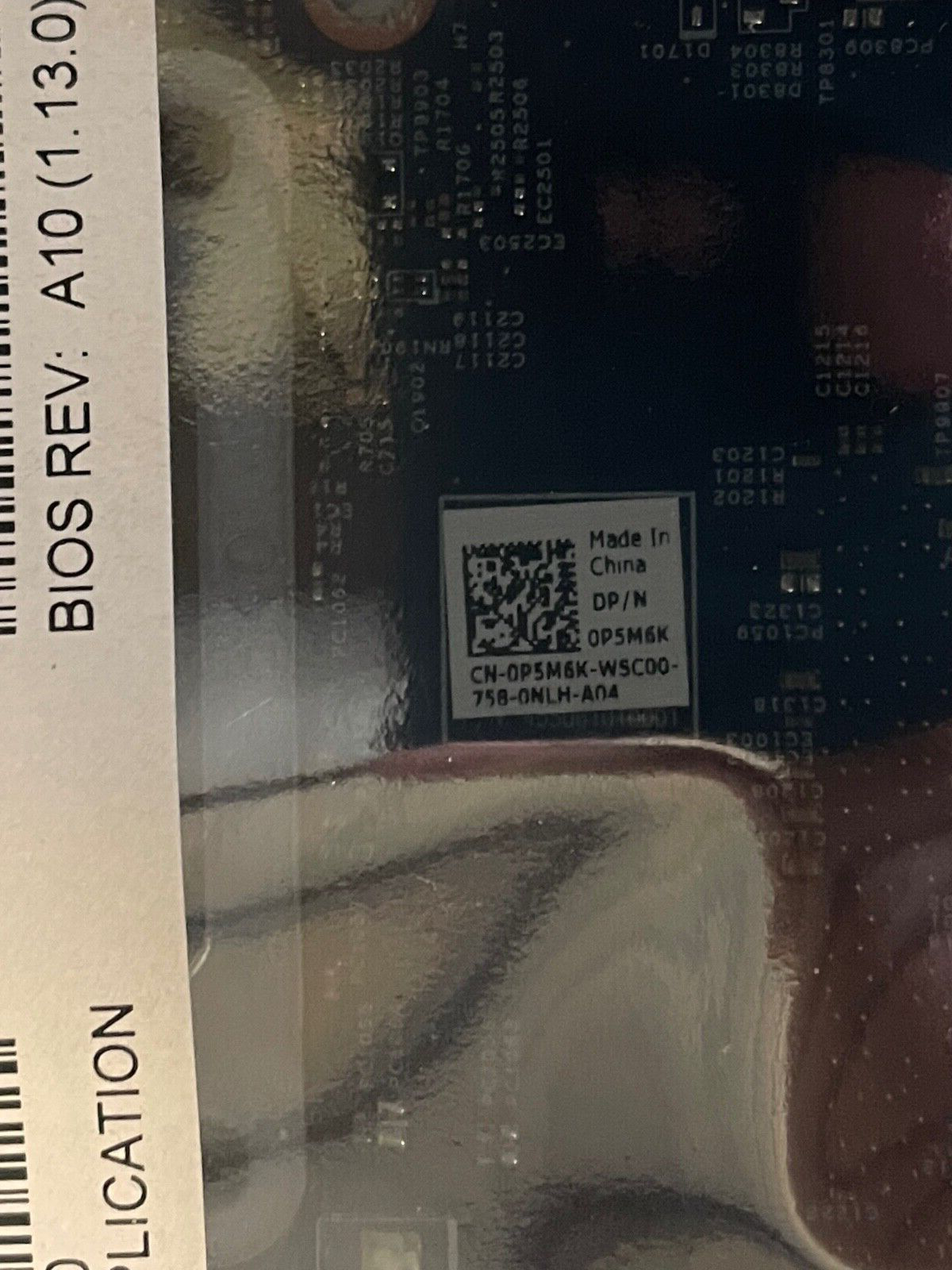 New Genuine Dell Latitude 3470 3570 Motherboard Intel i3-6100U 2.3GHz P5M6K