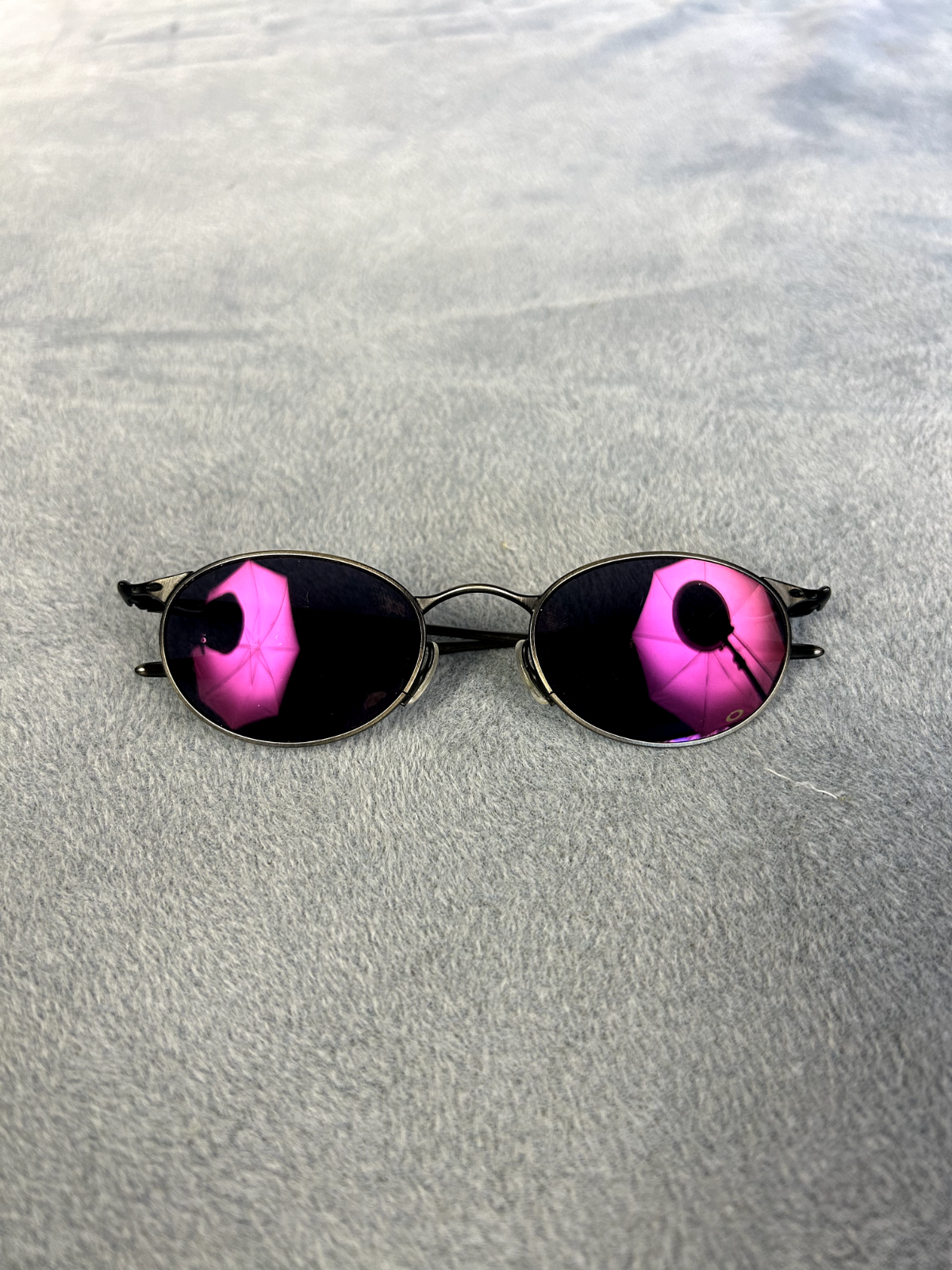 OAKLEY ダブルオー Carbonマイケルジョーダン OAKLEY Michael Jordan model OO E-WIRE Red Iridium Lens