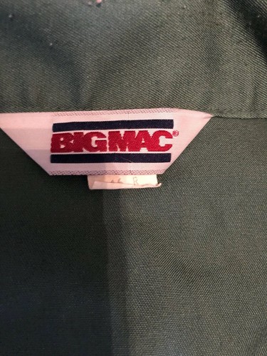 Vintage Big Mac, JC Penny Overalls Jumpsuit Green size 46 R