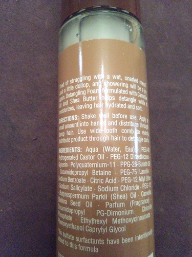 SMOOTH N SHINE CURL DETANGLING FOAM 8.5 Ounce