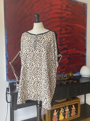 TU Leopard Print Blouse Top Womens Size 26 BNWT 