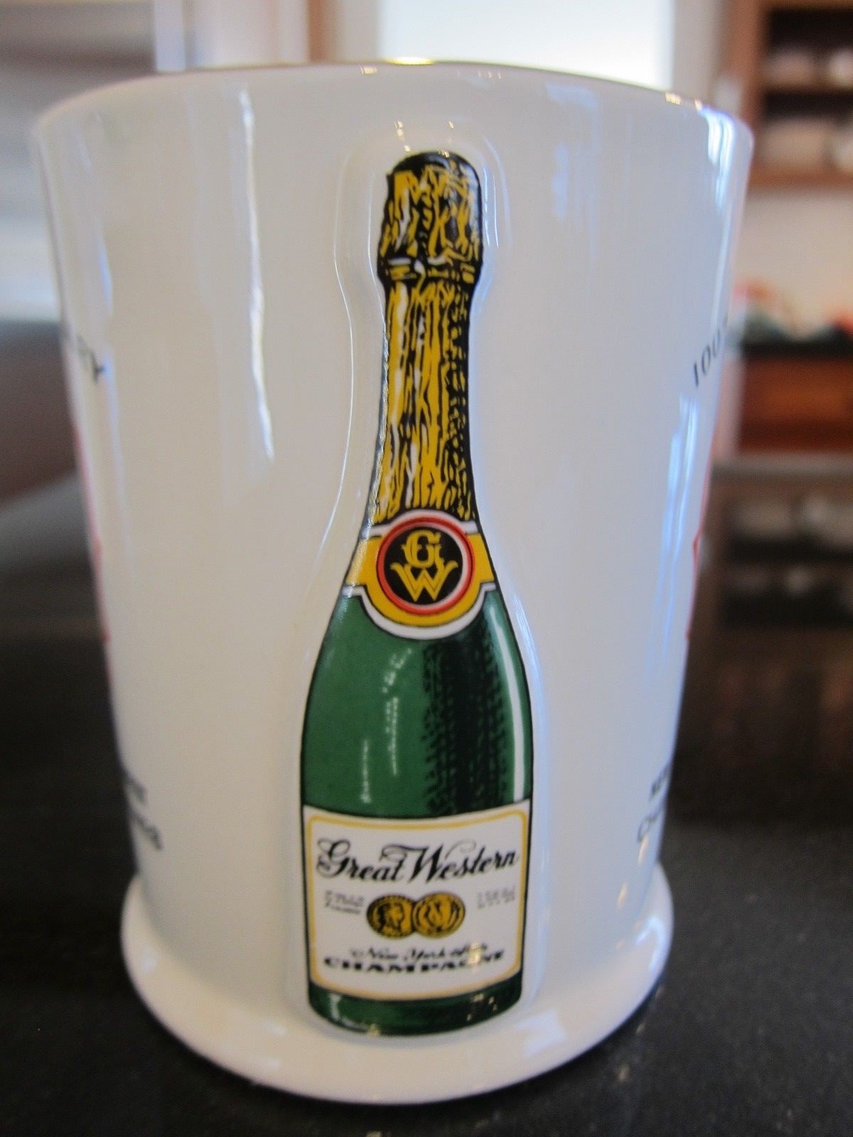 Great Western - 100th Anniversary Commemorative Swizzle Stick Holder - Gold Leaf