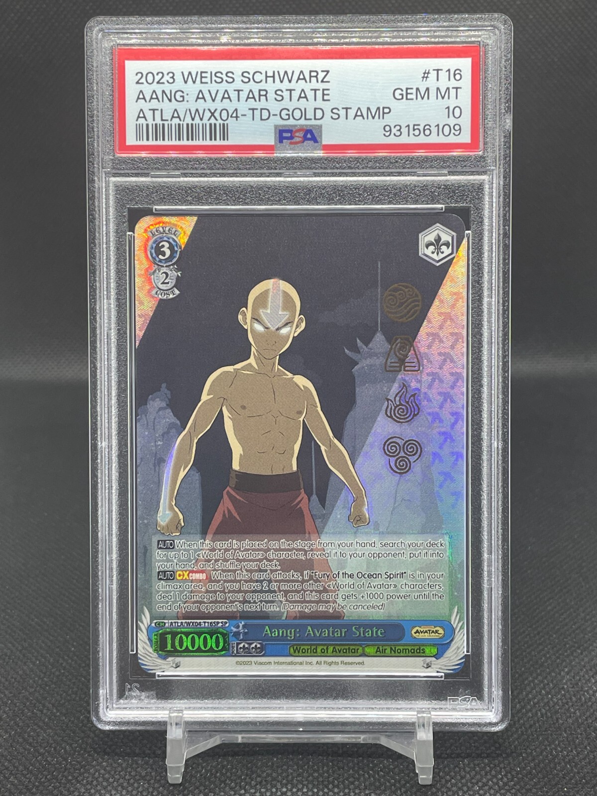 Weiss Schwarz Avatar The Last Airbender Aang: Avatar State