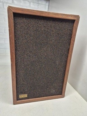 Vintage Realistic MC-1000 Stereo Wood Cabinet Speaker - TESTED