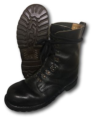 German Army Paratrooper Boots, Genuine 