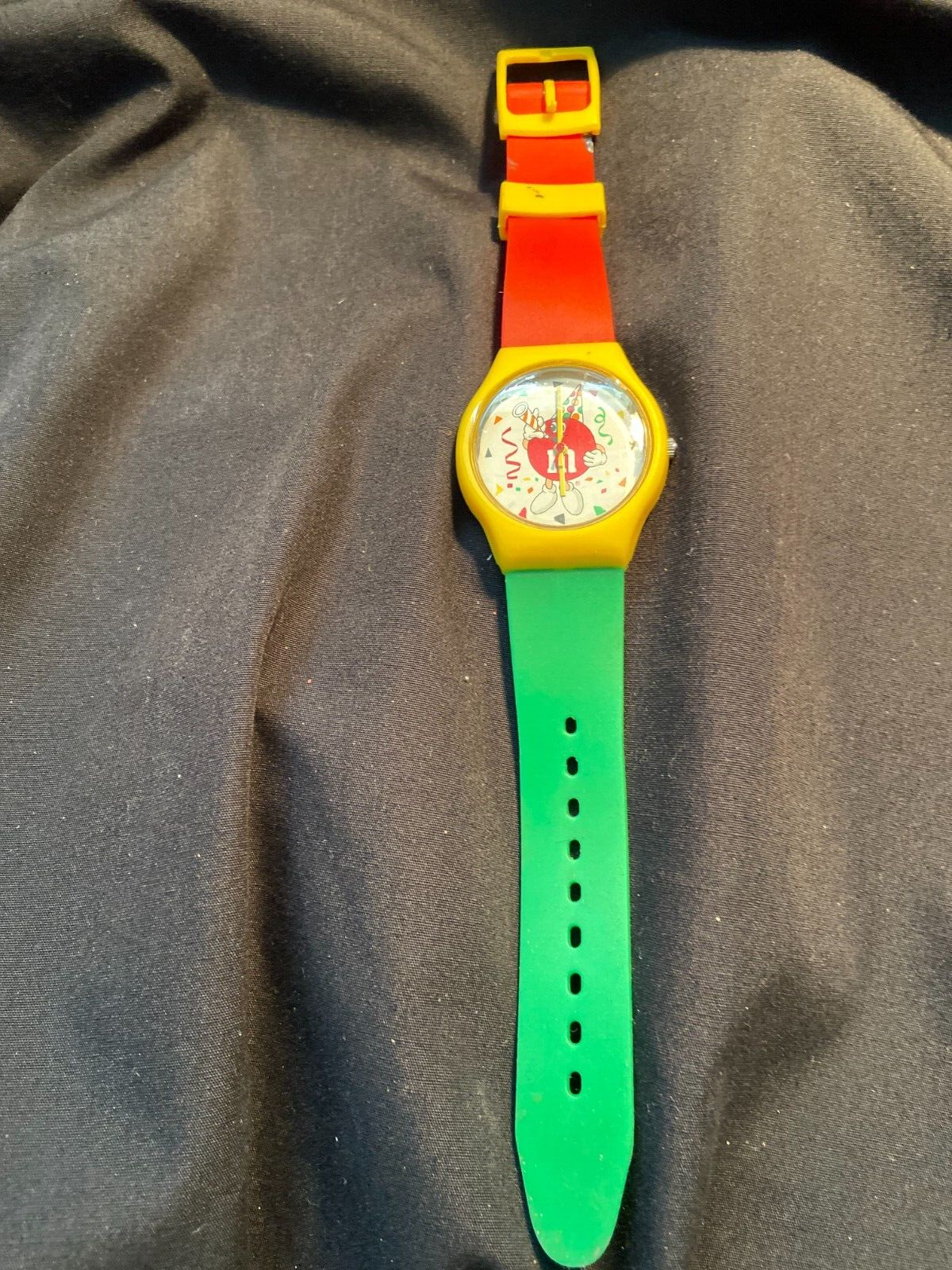 M&M 50th Birthday Anniversary Watch 35mm Japanese Quartz