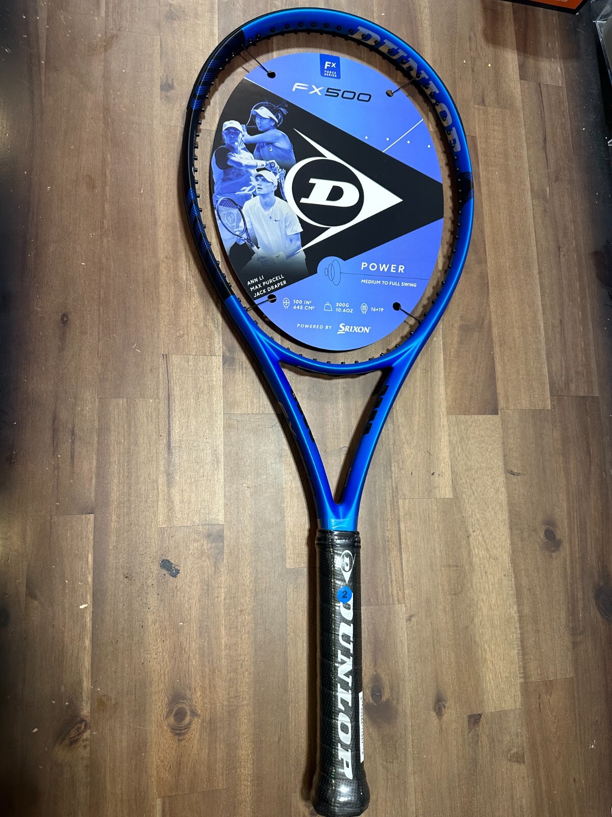 New 2022 Dunlop Srixon FX 500 (1/4 gripsize) 10.6 oz
