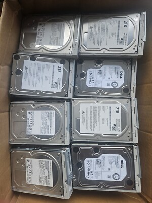 1tb and 2tb HDD sata 3.5 used