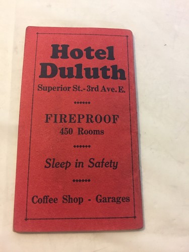 1929 Duluth MN Trafic Rules Book Safe Drivng And Walking
