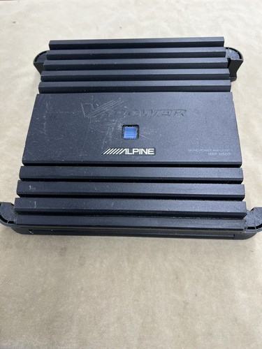 ALPINE P&A 500W アンプ Alpine V-Power MRP-M500 1-Channel 500W RMS Car Amplifier