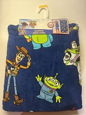 Disney - Pixar Toy Story Story 4 Backpack Beach Towel (Blue) - 28'' x 58''