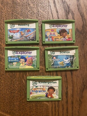 5 LeapFrog Interactive Storybook: Planes, Doc McSruffing,Astronauts,Bubble ,Kind