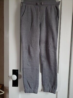 Oshkosh Bigosh boy's gray fleece sweat pants PULL ON jogger sz 12