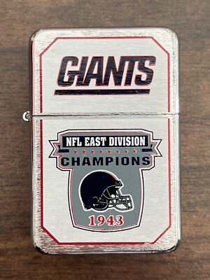 New York Giants Danbury Mint Lighter 1943 NFL East Champions Unused New