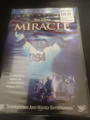 Miracle (DVD, 2004, 2-Disc, Widescreen, Extra Features Disney) Brand New Sealed