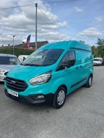 2020 20 FORD TRANSIT CUSTOM 340 2.0 ECOBLUE TREND AUTOMATIC GREEN FSH NEW W/BELT