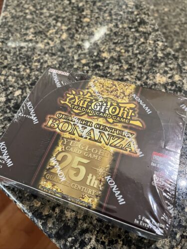 Yugioh Quarter Century BONANZA Booster Box 1st Edition Yugioh Quarter Century BONANZA Booster Box 1st Edition