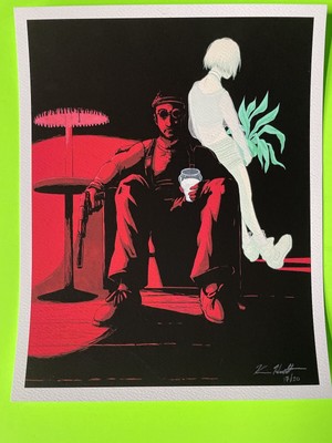 15×12 The Professional Leon screen print limited 16/20 picked up at Gallery 1988
