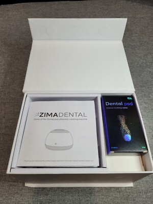 Zima Dental Pod Denture Cleaner Ultrasonic FAST FREE SHIPPING.