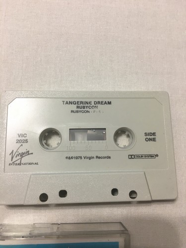 Tangerine Dream Rubycon Cassette Tape