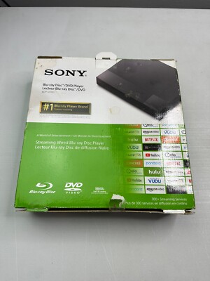 New Open Box Sony Blu-Ray Disc/ DVD Player / 300+ Streaming Services