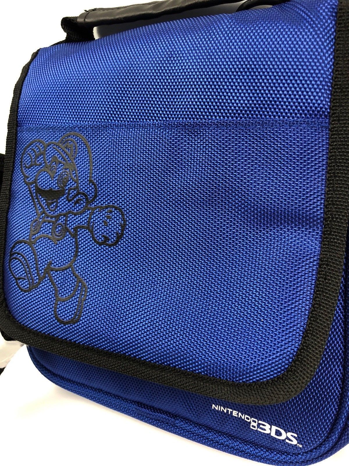 Blue Nintendo 3 DS Sling Bag DS Universal Super Mario TRANSPORTER CASE POWER A