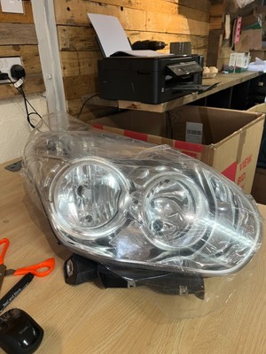 MAGNETTI HEADLIGHT RIGHT O/S DRIVERS DOBLO COMBO MK3 DAMAGED TABS REAR HL44