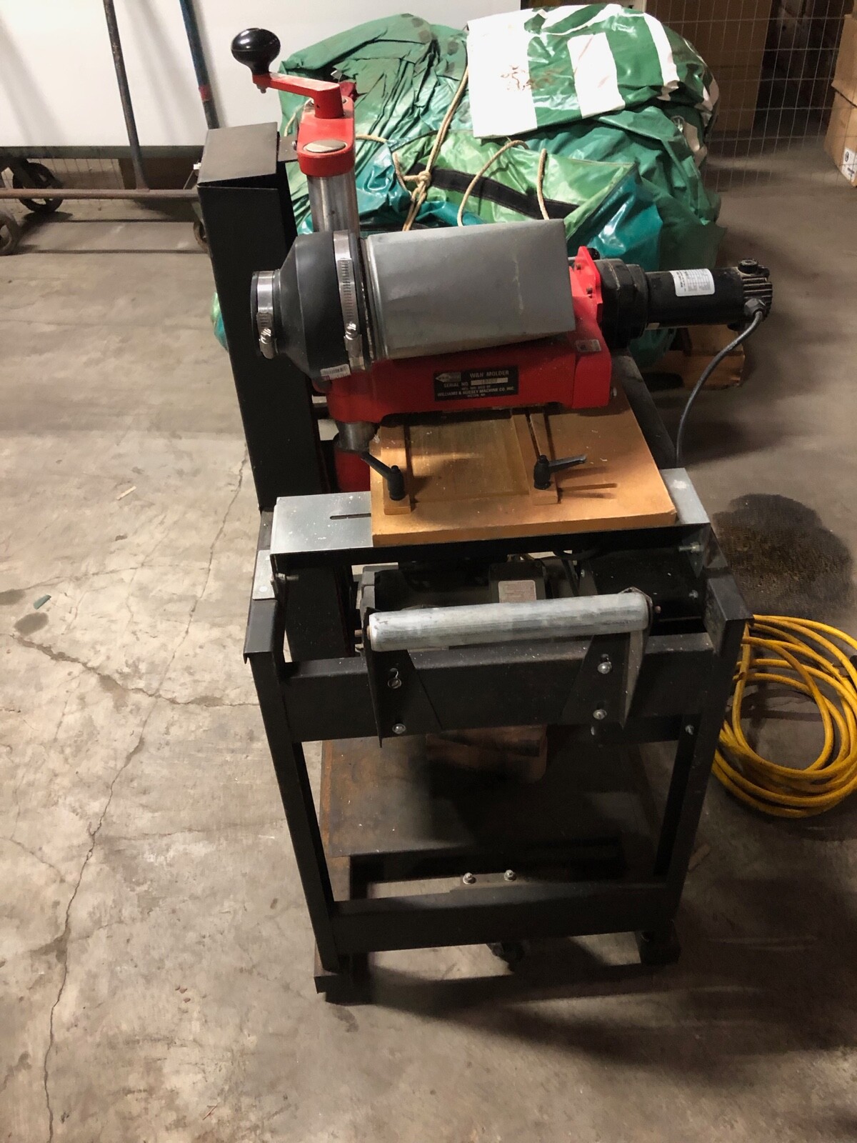 W&H molder Constant Feed Commercial Industrial BALDOR Motor