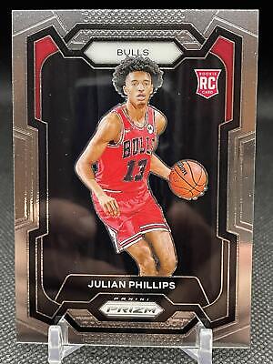 2023-24 Panini Prizm Julian Phillips RC Rookie Card. rookie card picture