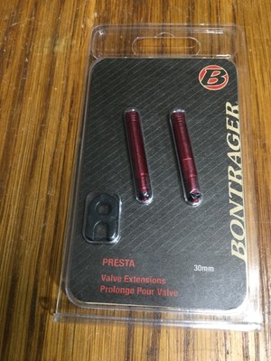 Tufo 60mm presta valve extenders /& valve core tool 2 extenders per order