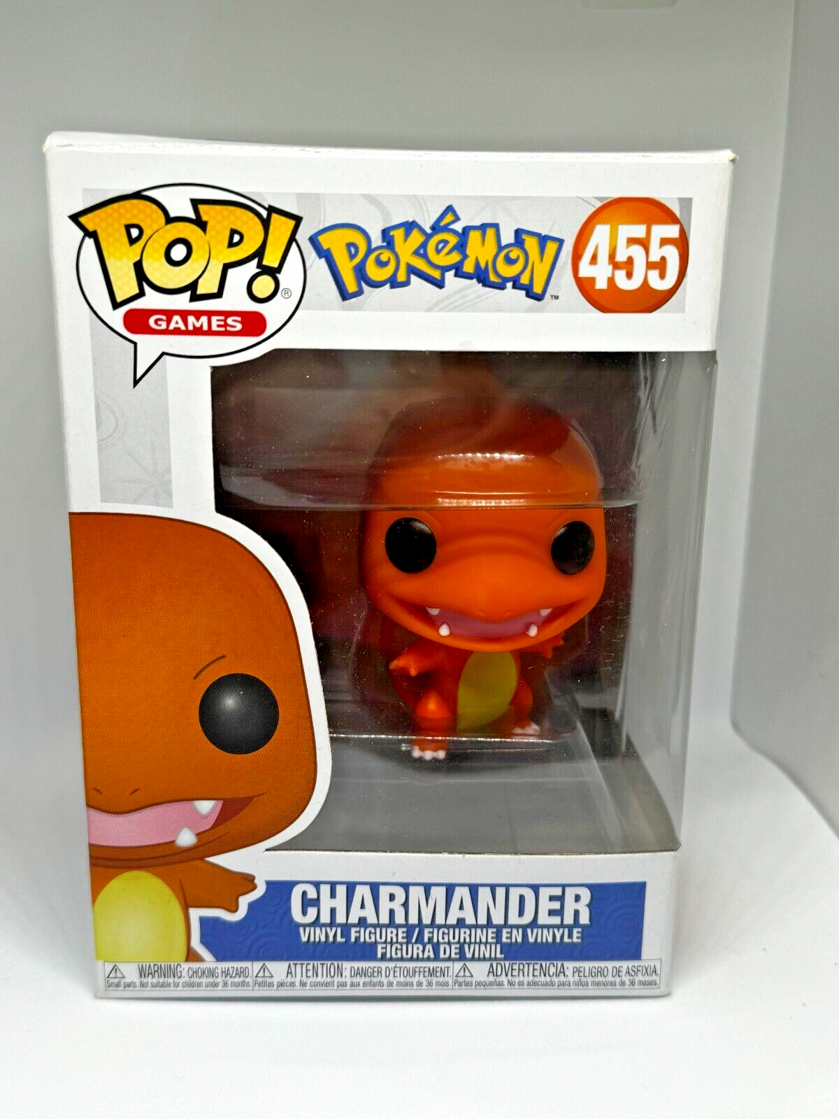 Funko Pop! Games: Pokemon - Charmander (#455) Silver