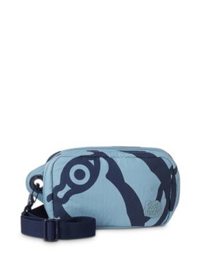 

Женские слоты для карт KENZO с подкладкой из синего тигра, поясная сумка с логотипом и регулируемым ремешком, Синий, FB55SA408F35