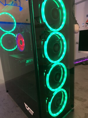 Custom Gaming PC High End, AMD 5500XT, INTEL ROG 8550-F, TYZEN5 3rd Gn, RIPJAWSV