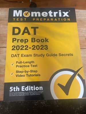 DAT Prep Book 2022-2023 - DAT Exam Study Guide Secrets [5th Edition]
