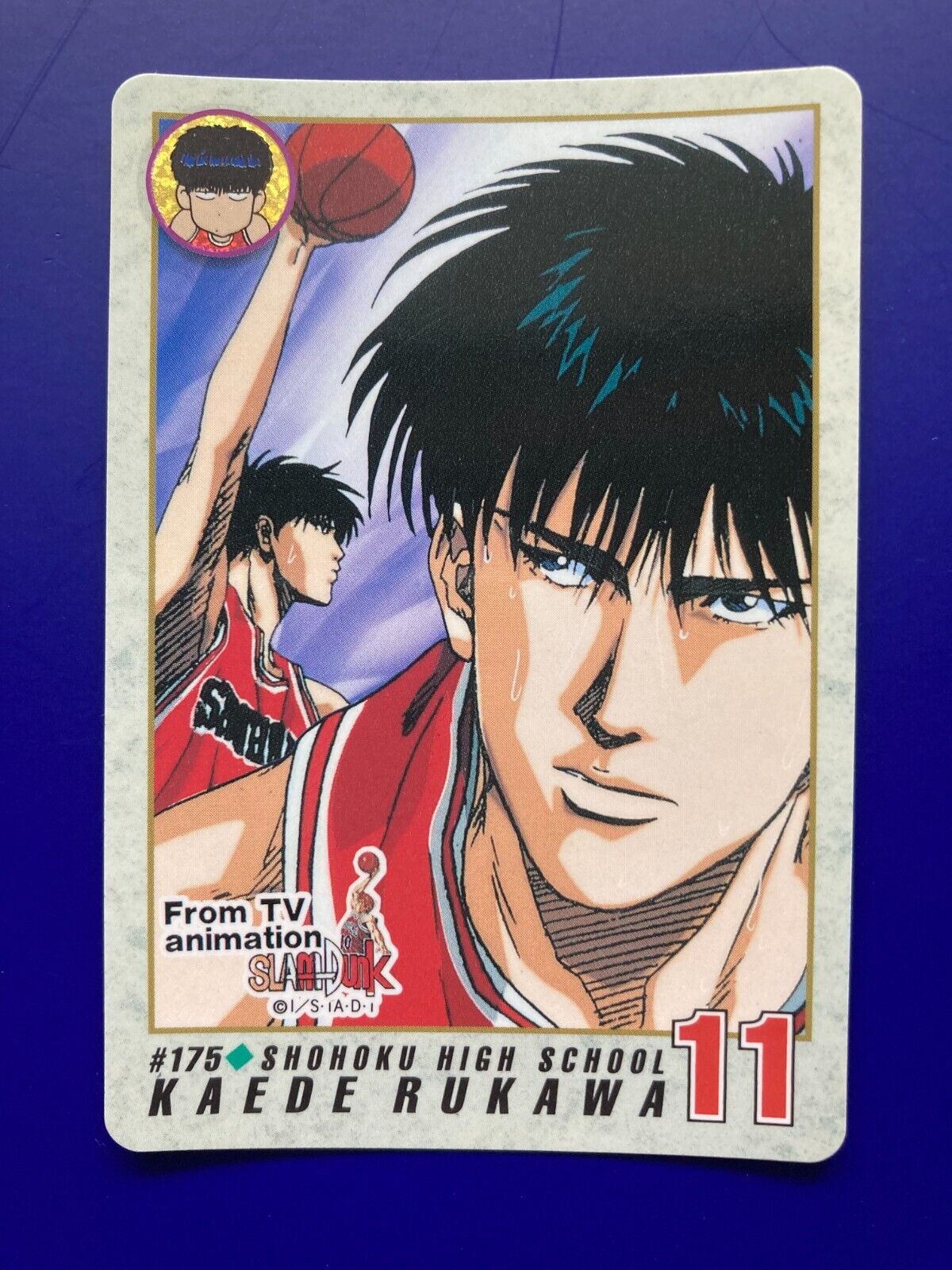 SLAM DUNK Kaede Rukawa Card TCG Japanese Japan Manga Anime SLAM DUNK Kaede Rukawa Card TCG Japanese Japan Manga Anime
